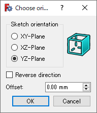 Create Sketch Plane-YZ