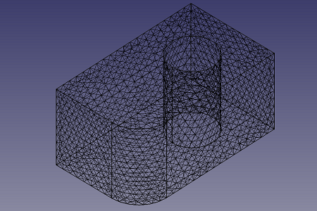 [B!] FreeCAD ソリッドからメッシュを作成する - XSim