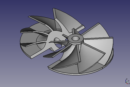 FreeCAD ソリッドを平面で切断する - XSim