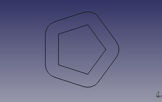 freecad offset groove