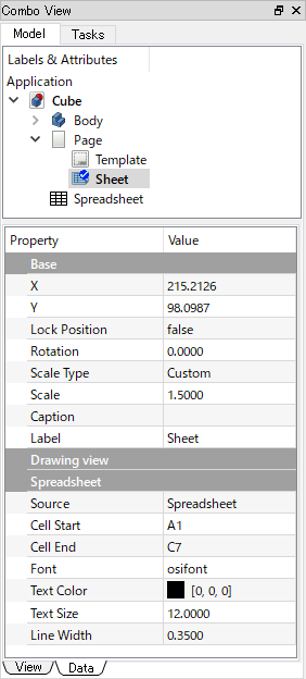 TechDraw-spreadsheet_datatab